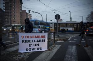 Torino,Protesta dei Forconi